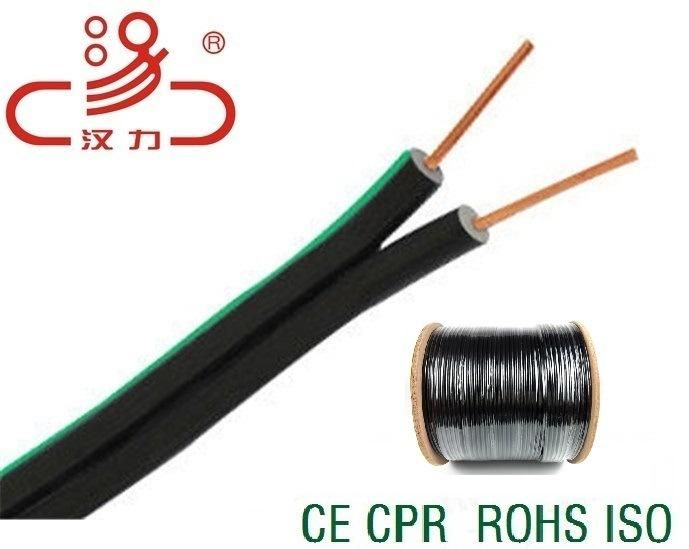 Drop Wire Cable & Telephone Cable 2X22AWG and 8 Structure