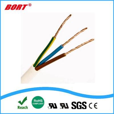 2 3 4 Cores Flat Flexible Flex Double Insulated PVC Sheath Wire UL2464