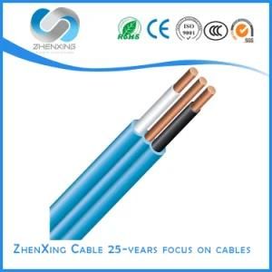 Flat Twin and Earth Cable Connecting Flexible Copper Electrical Wire