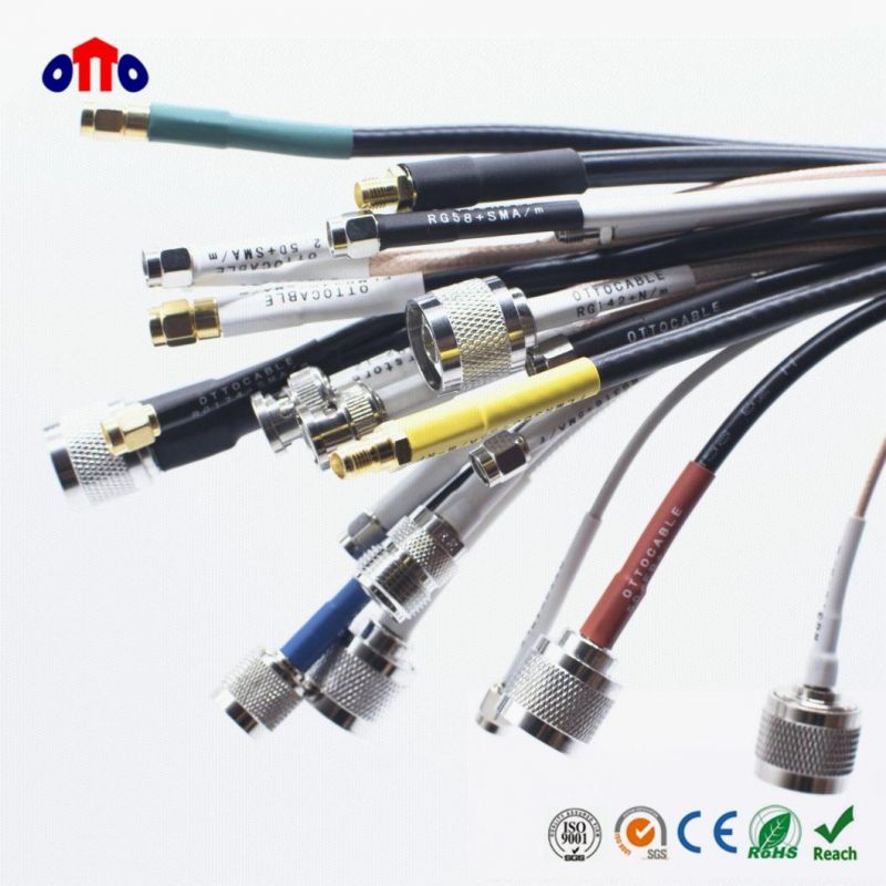 50 Ohm 3D-FB Coaxial Twin Cable Dual Cable for Antenna