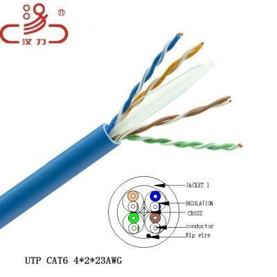 UTP CAT6 4 Pair 23AWG LAN Cable CAT6