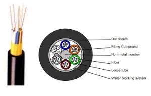 Dielectric Loose Tube Fiber Optic Cable (GYFTY) (SWK-10-0001-105)