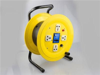 Electric Extension Cable Reel with Socket Outlet Switch UK Standard Cable Reel