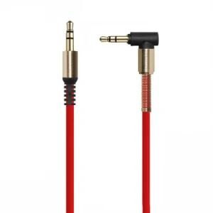 Flexing 3.5mm Male to Male 90 Degree Right Angle Aux Cable