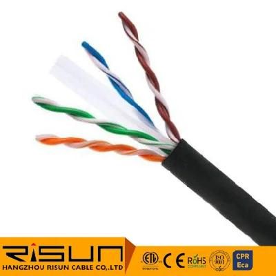 UTP CAT6 PE Sheath for Outdoor Use Installation Cable