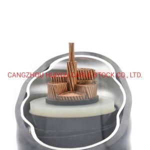 IEC - GB/T Certificated Yjlw02 127/220kv XLPE Insulated PVC Sheath Power Cable