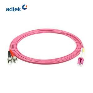 LC to Sc FC St Duplex Om4 Fiber Optic Patch Cord