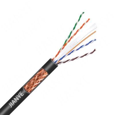 Indoor/Outdoor Internet 305m 24AWG UTP Cat5e CAT6 Ethernet Network Communication LAN Cable with PVC Coated