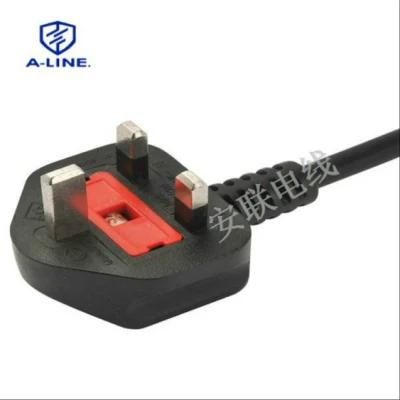 Free Sample 250V 3 Pin BS UK Power Cord Supplier