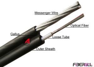 Gyxtc8y Figure 8 Aerial Self-Supporting Optical Fiber Cable 8 Cores