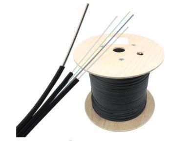 Good Quality FTTH Drop Cable 2 Core Fibre Optic Network FTTH Optical Drop Cable