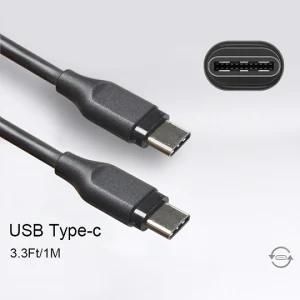 USB3.1 Type-C to Type-C Male Braided Cable