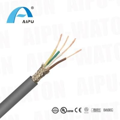 6X22AWG Foil and Briad Screened RS232 Cables