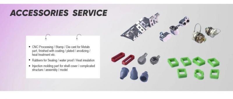 Electric Injection Molding with PCBA Control Cable and Sr Assembly Plastic Box