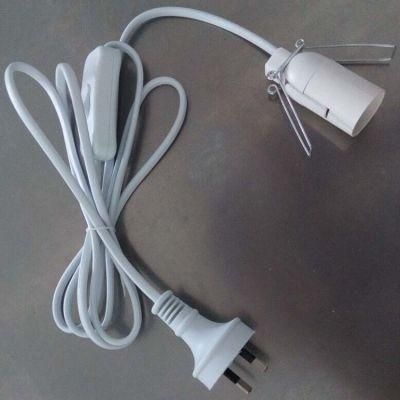 Australian Type Plug Salt Lamp Power Cord with&#160; 303&#160; Switch and E12 Holder