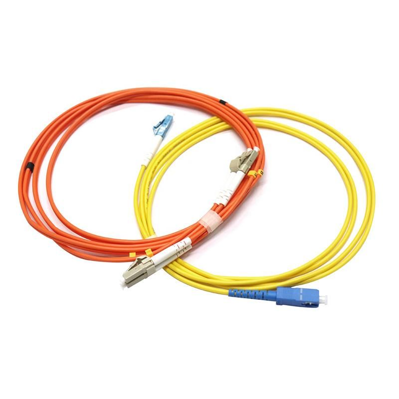 2m Fiber Fiber Optic TV Optical Connectors Multimode Optic Cable Patch Cord