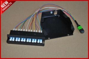 12 Cores Fiber Optical Singlemode MTP MPO Cable Cassette Modular