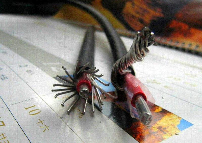 2X10 2X16 Sqmm Al/XLPE/LLDPE Concentrico Aluminio Solidal Cable