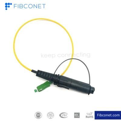 Outdoor Ftta Sc APC Waterproof Connector Fiber Jumper Patch Cable Fiber Optic Patchcord