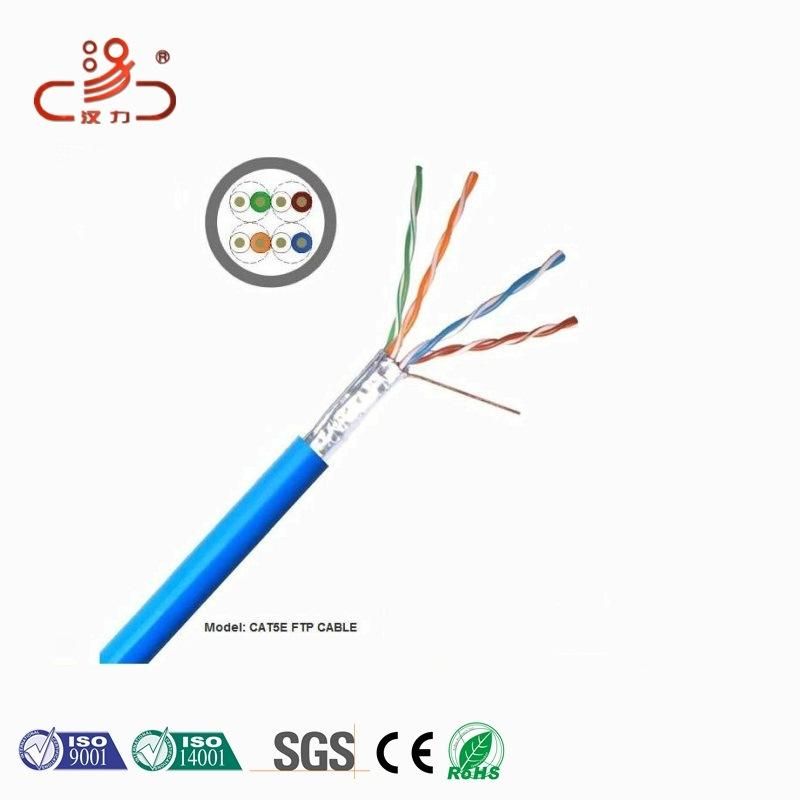 Cat5e LAN Cable Cable Cat5e Fiuke 100m FTP Cat5e & Utpcat5e