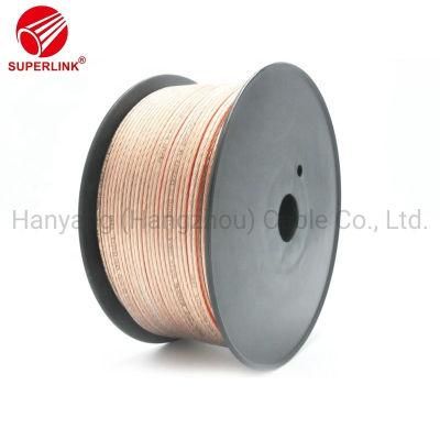 Superlink High End Home Theatre RoHS 14AWG OFC Copper HiFi 2 Core Audio Speaker Cable