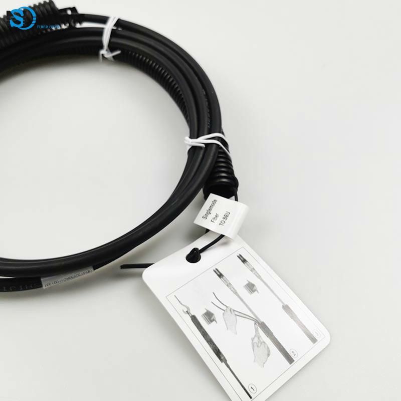 Dlc-Dlc Multimode Outdoor Ftta Base Station Armoured Fiber Optic Patch Cord