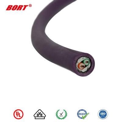 UL2725 Type (AWG28(7/0.127) *1pair+28AWG* (7/0.127) *2c+Al/My+Braid Shield