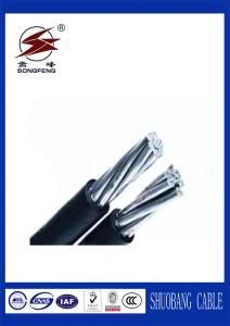 PVC Insulation IEC Standard Aerial Bundle Cable