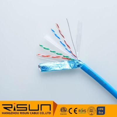 4 Pairs UTP/FTP CAT6 Double Jacket Data Cable