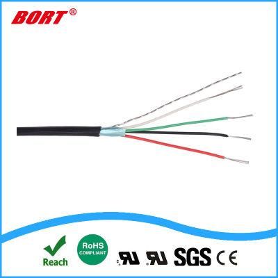 UL2835 28AWG 4 Cores Shielded Awm Copper Cable