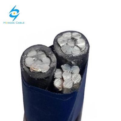 Service Drop Aluminum Cable ABC Cable 3+1 Quadruplex 3X2+1/0 Triplex 2X2+1/0