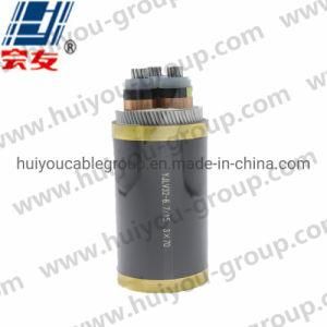 Yjlv32 Fine Round Steel Wire Armored 10kv 3*70 Electrical Cable