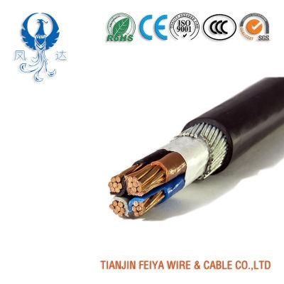 VV 32 4X35mm2 Swa Steel Wire Armoured Cu/PVC/Swa/PVC Electric PVC Power Cable