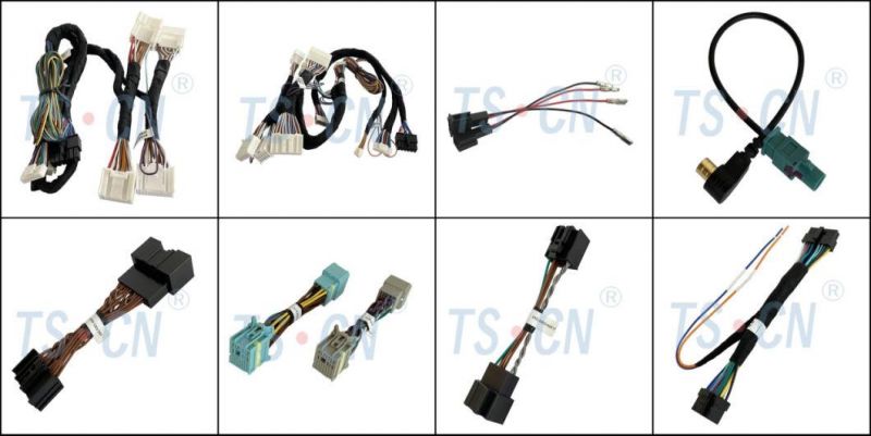 Tscn Automotive Female Connector Wiring Harness for Audi 1719057-1/1719058-1