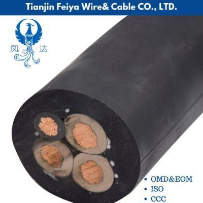 Type 241 Flexible Copper Core CPE Insulated Underground Myp Mining Rubber Cable