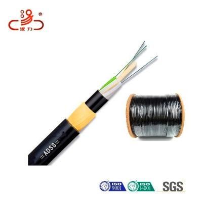 ADSS Fiber Optical Cable All-Dielectirc Self-Supporting Optic Fiber Cable