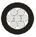 High Quality Aerial Bundle 0.6kv 70mm2 95mm2 Cable