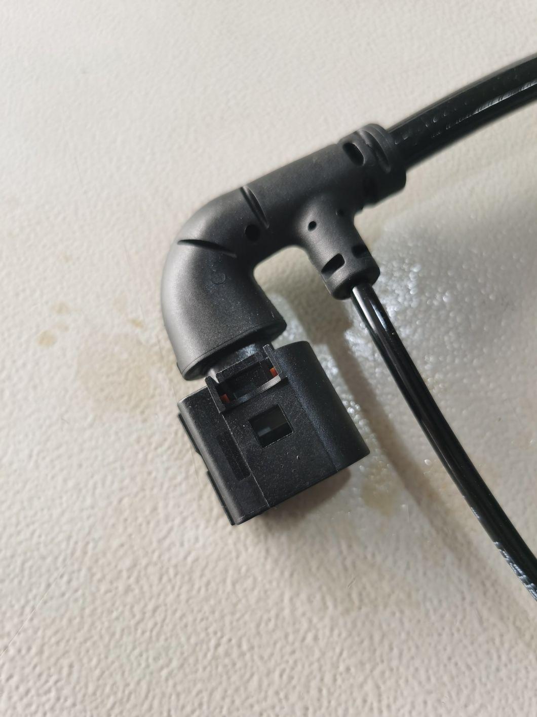 100% Continuity Testing Waterproof Overmolding Traceability ABS Wire Harness with Rubber Tube Te Connectors Leoni Cable for Automobile Industry