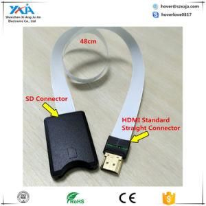 Xaja 2019 New GPS HDMI Male to SD Female Converter Extender Cable