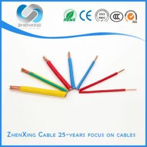 Low Voltage 450/750V Copper Aluminum Conductor PVC / XLPE Insulated Earth Electric Wire