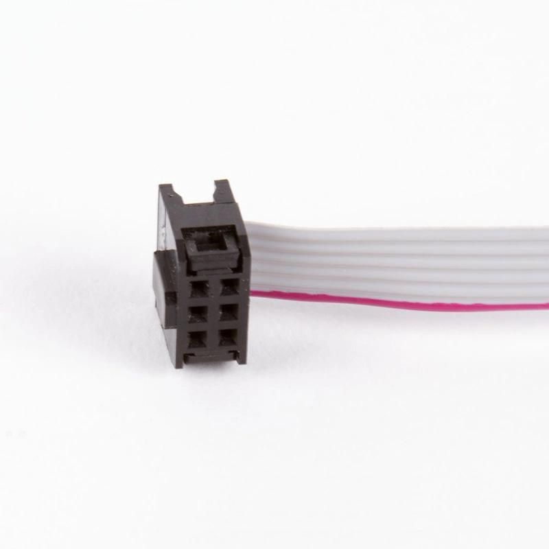 IDC 6 Pins Connector Flat Ribbon Cable Female Connector