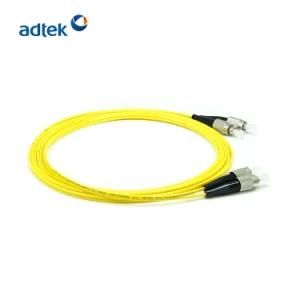 Manufacturer Supplier FC/Upc-FC/Upc Singlemode PVC Yellow Patch Cord