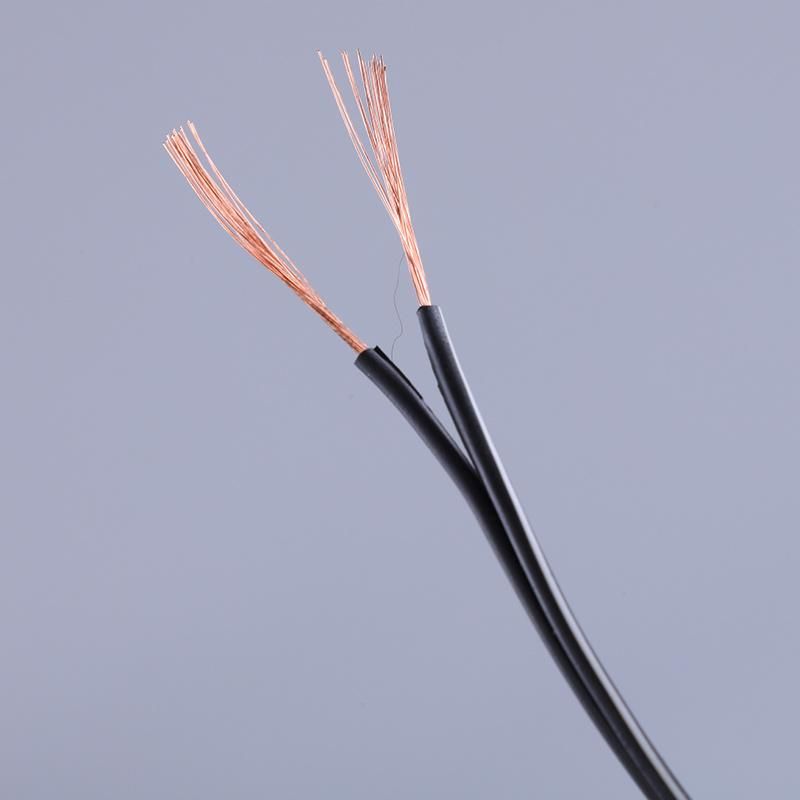 Light Duty Black Figure 8 (100 Metre Roll) Speaker Cable