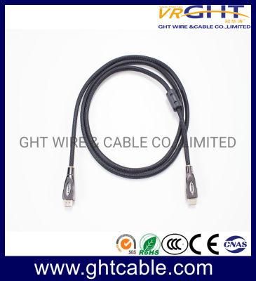 24k Gold Plated High Quality HDMI Cable with Nylon Braiding