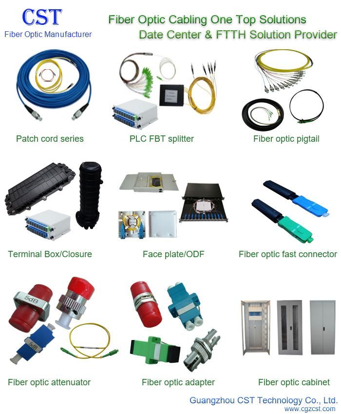 FTTH ABS Box 1X32 Cassetten Type PLC Fiber Optical Splitter with Sc Connector