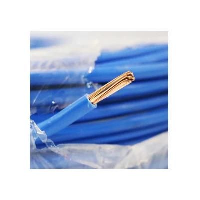 Hot 1.5mm 2.5mm 4mm 6mm 10mm Single Core Copper PVC House Wiring Electrical Cable and Wire Price Building Wire