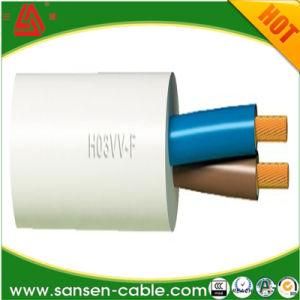 Single Core PVC Insulated 6 mm2 Wire/BS6500/IEC227/H03VV-F/H05VV-F/99.999% Pure Copper Conductor/PVC Insulation/PVC Sheath