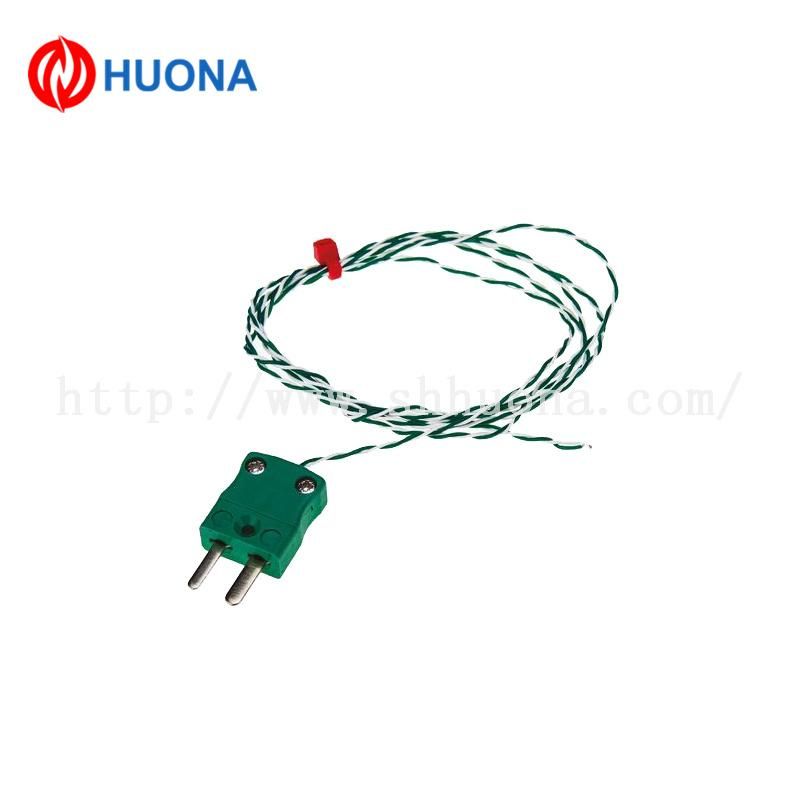 China Type K/J/E 24AWG Thermocouple Cable Wire with PVC/PTFE Insulation