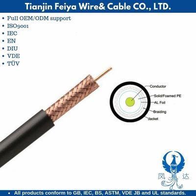 Coaxial Cable CCTV UTP STP FTP SFTP Sheild Communication Cable Rg59 RG6 Rg11 Rg174 Rg58 Rg213 Control Building Wire Electric Cable