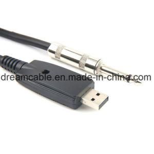 3m Black 6.35mm Jack USB to Guitar Audio Link Cable
